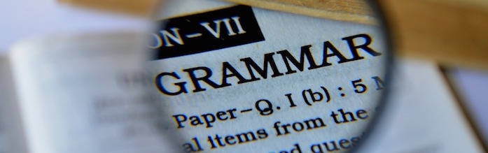 Dictionary: grammar seen through a magnifying glass