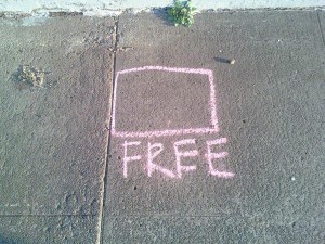 content marketing is much more than giving away free content | free chalk drawing