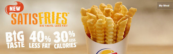 Satisfries: Burger King's lower fat french fries