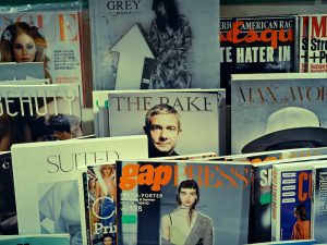 magazines, rack, query research