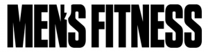 Men's Fitness logo, black-and-white